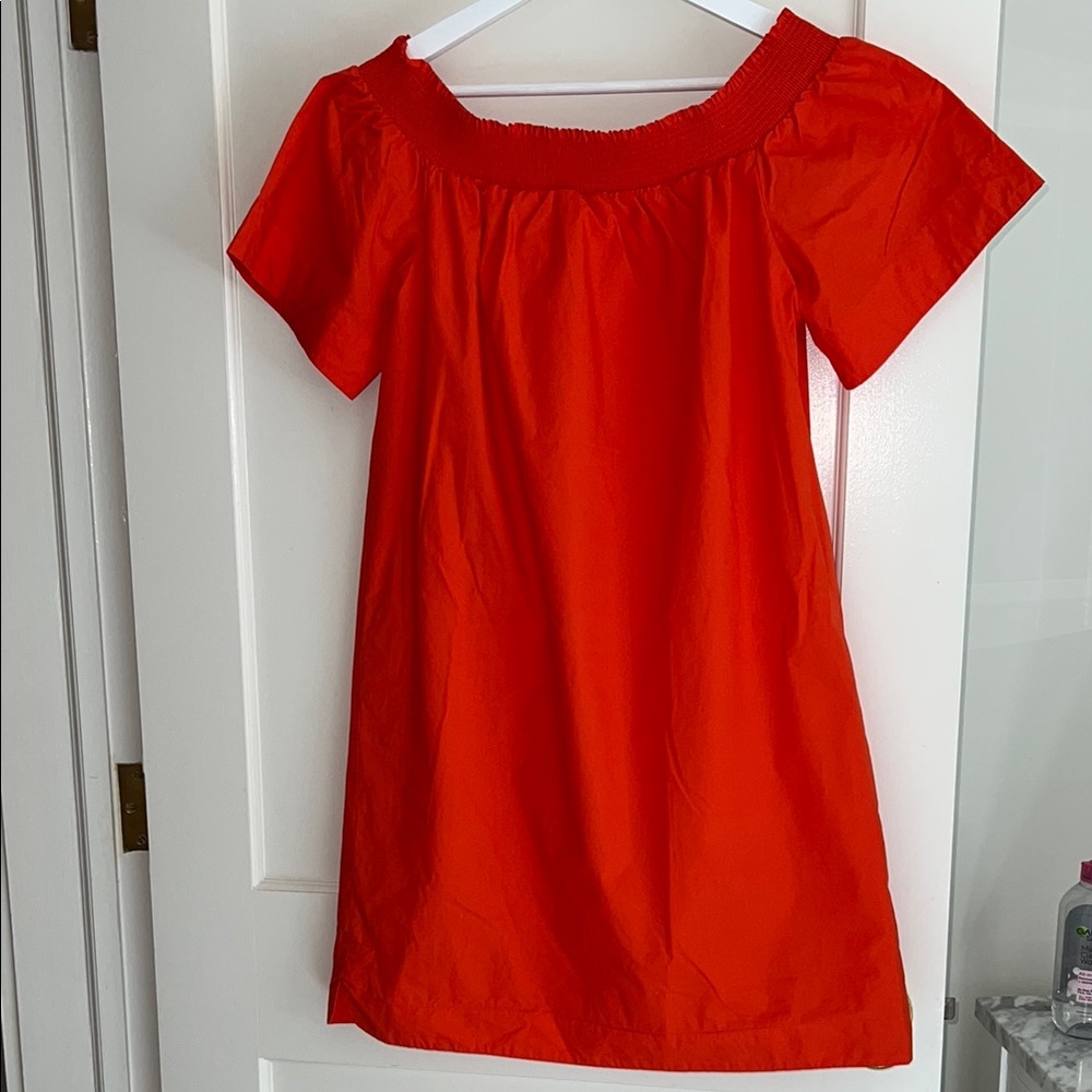 J. Crew Off-Shoulder Dress